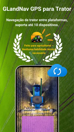 GPS para trator - GLandNav screenshot