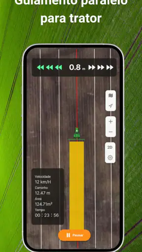 GPS para trator - GLandNav screenshot