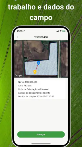 GPS para trator - GLandNav screenshot