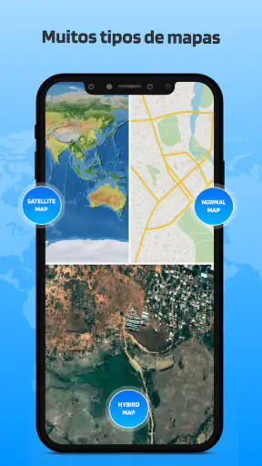 GPS Rastreador de Celular App screenshot
