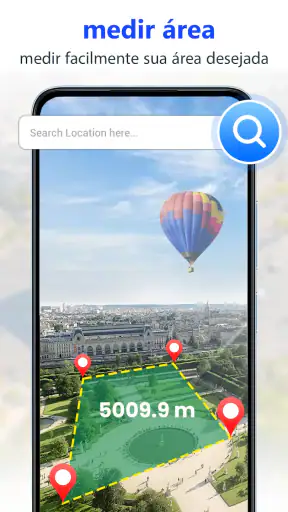 GPS satélite mapa da terra screenshot