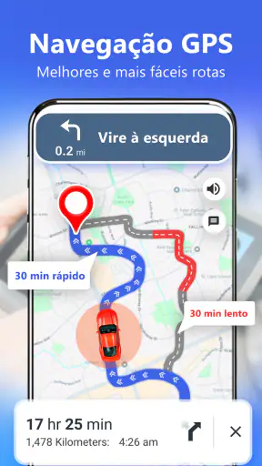 GPS satélite vista: mapas screenshot