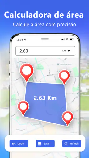 GPS satélite vista: mapas screenshot