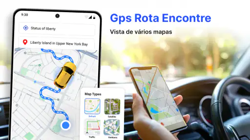 GPS satélite vista: mapas screenshot