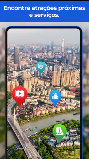 GPS Terra Mapa Navegação screenshot