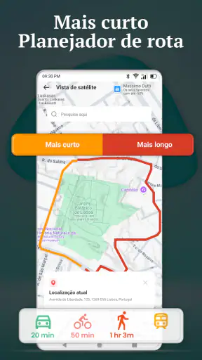 GPS vivo Navegação: Rota Mapa screenshot