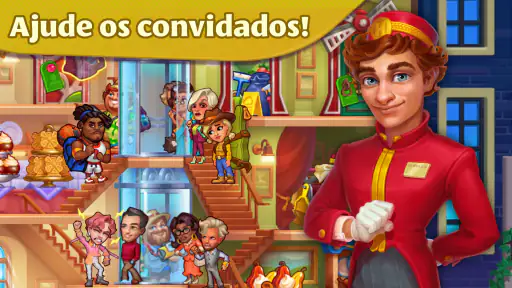 Grand Hotel Mania: Hotel jogo screenshot