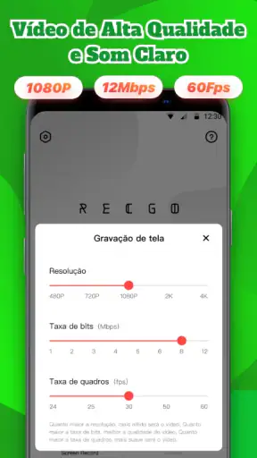 Gravador De Tela - Gravar tela screenshot
