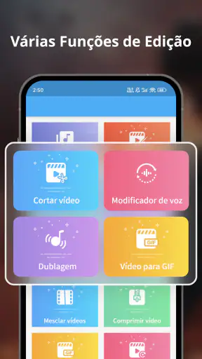 Gravador de tela, Gravar video screenshot