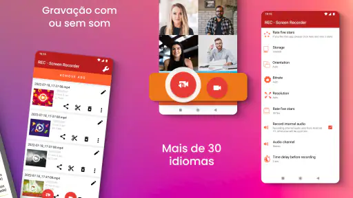 Gravador de tela - REC screenshot