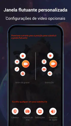 Gravador de tela V Recorder screenshot