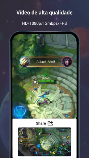 Gravador de tela V Recorder screenshot