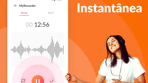 Gravador de voz e Notas de voz screenshot