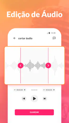 Gravador de voz e Notas de voz screenshot