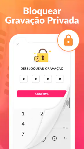 Gravador de voz e Notas de voz screenshot