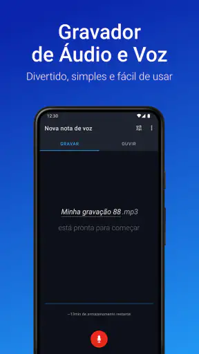 Gravador de Voz Fácil Pro screenshot
