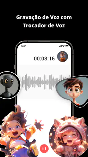 Gravador de Voz - Gravar Áudio screenshot