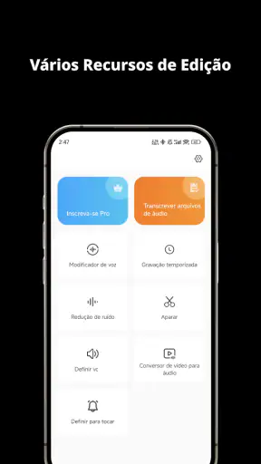 Gravador de Voz - Gravar Áudio screenshot