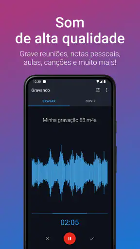 Gravador Voz Fácil screenshot