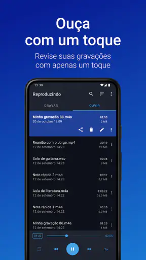 Gravador Voz Fácil screenshot