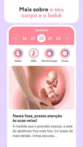 Gravidez semana a semana: amma screenshot