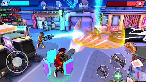 Gridpunk Battle Royale PvP 3v3 screenshot