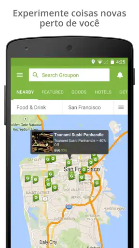 Groupon screenshot