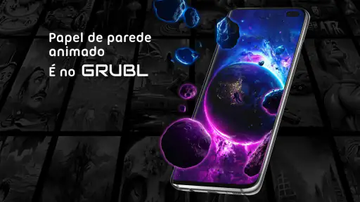 GRUBL™ 4D Live Wallpapers + AI screenshot