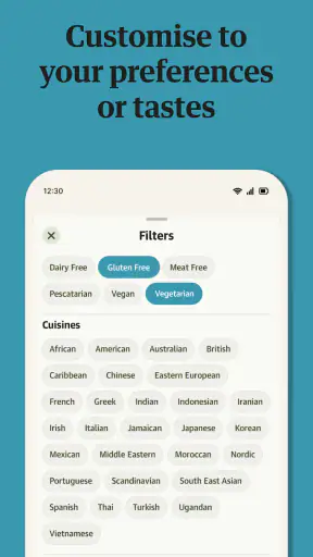 Guardian Feast: Daily Recipes screenshot