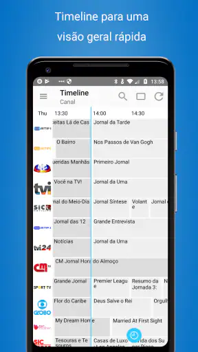 Guia Programação TV Portugal screenshot