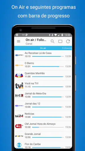 Guia Programação TV Portugal screenshot