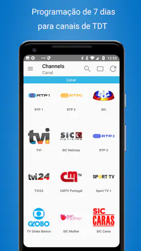 Guia Programação TV Portugal screenshot