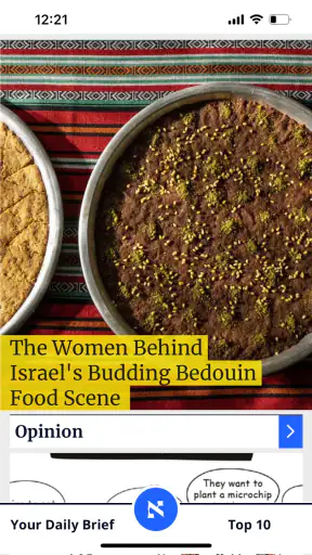 Haaretz English Edition screenshot