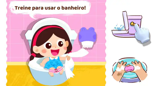 Hábitos diários do Bebê Panda screenshot