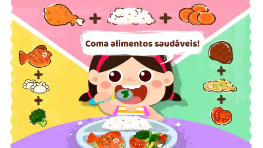 Hábitos diários do Bebê Panda screenshot