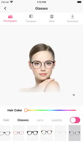 Hair Makeover-modiface・haircut screenshot