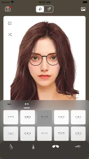 Hairstyle Try On: Mudar Cabelo screenshot