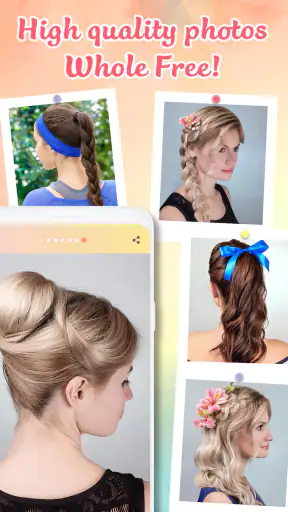 Hairstyles step by step screenshot