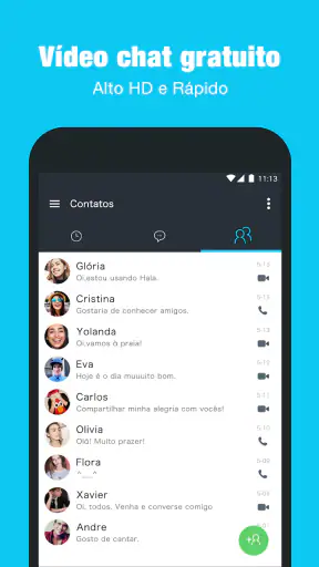 Hala Vídeo Chat Chamada screenshot
