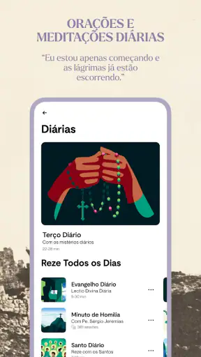 Hallow: Meditação Católica screenshot