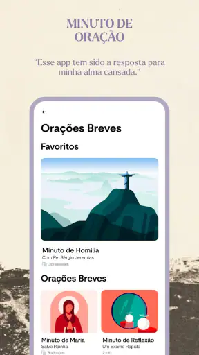Hallow: Meditação Católica screenshot