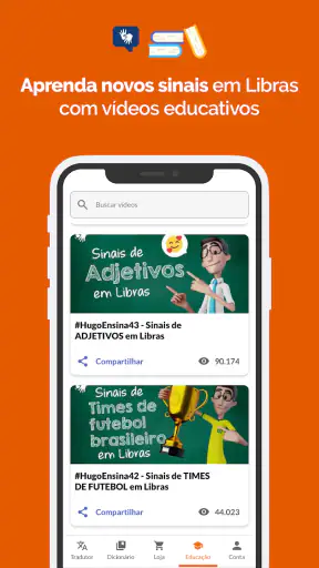 Hand Talk Tradutor para Libras screenshot