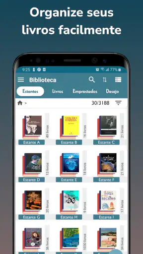 Handy Library: organize livros screenshot