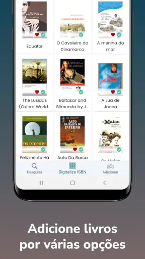 Handy Library: organize livros screenshot