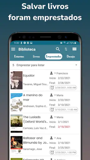 Handy Library: organize livros screenshot