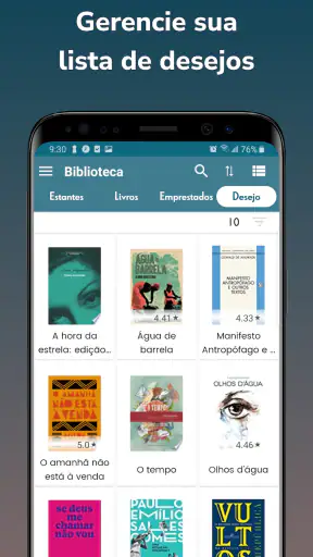 Handy Library: organize livros screenshot