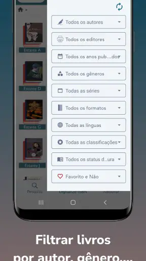 Handy Library: organize livros screenshot