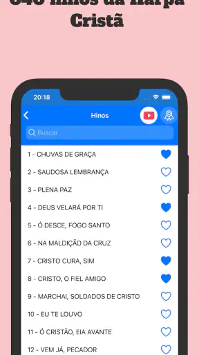 Harpa Cristã: Áudio e offline screenshot