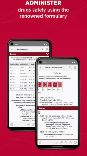 Harriet Lane Handbook screenshot