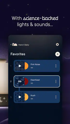 Hatch Sleep screenshot